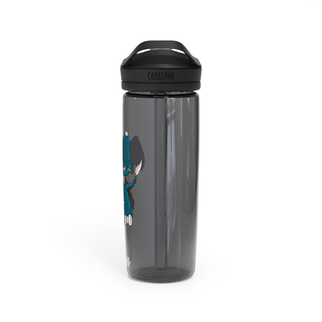 Tuskhann CamelBak Eddy® Water Bottle in 20oz and 25oz sizes, showcasing its durable Tritan™ material and spill-proof design.